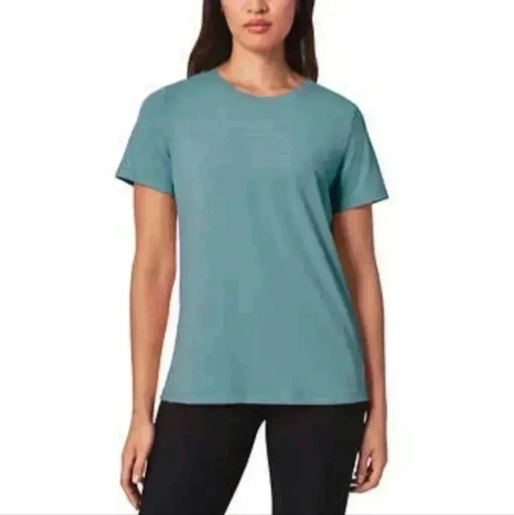 ❤️ NWOT Mondetta  Active Tee Green Short Sleeved T-shirt Size Small Crewneck
